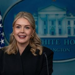 Karoline Leavitt, Sprecherin von Donald Trump