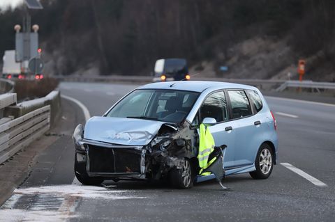 Blitzeis Glätte Unfall