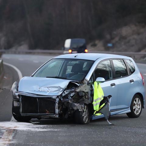 Blitzeis Glätte Unfall