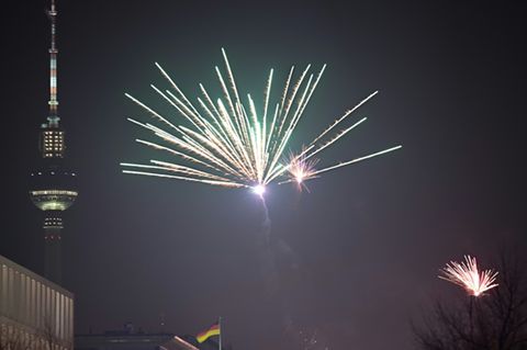 Feuerwerk in Berlin