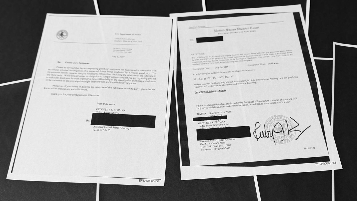 Epstein Files Donald Trump Pannen