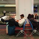 Gestrandete Reisende