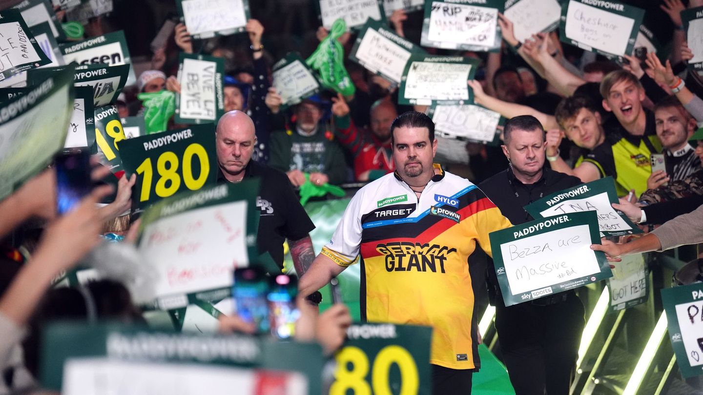 Turnier in London: Darts-WM für Deutsche vorbei: Clemens und Merk raus