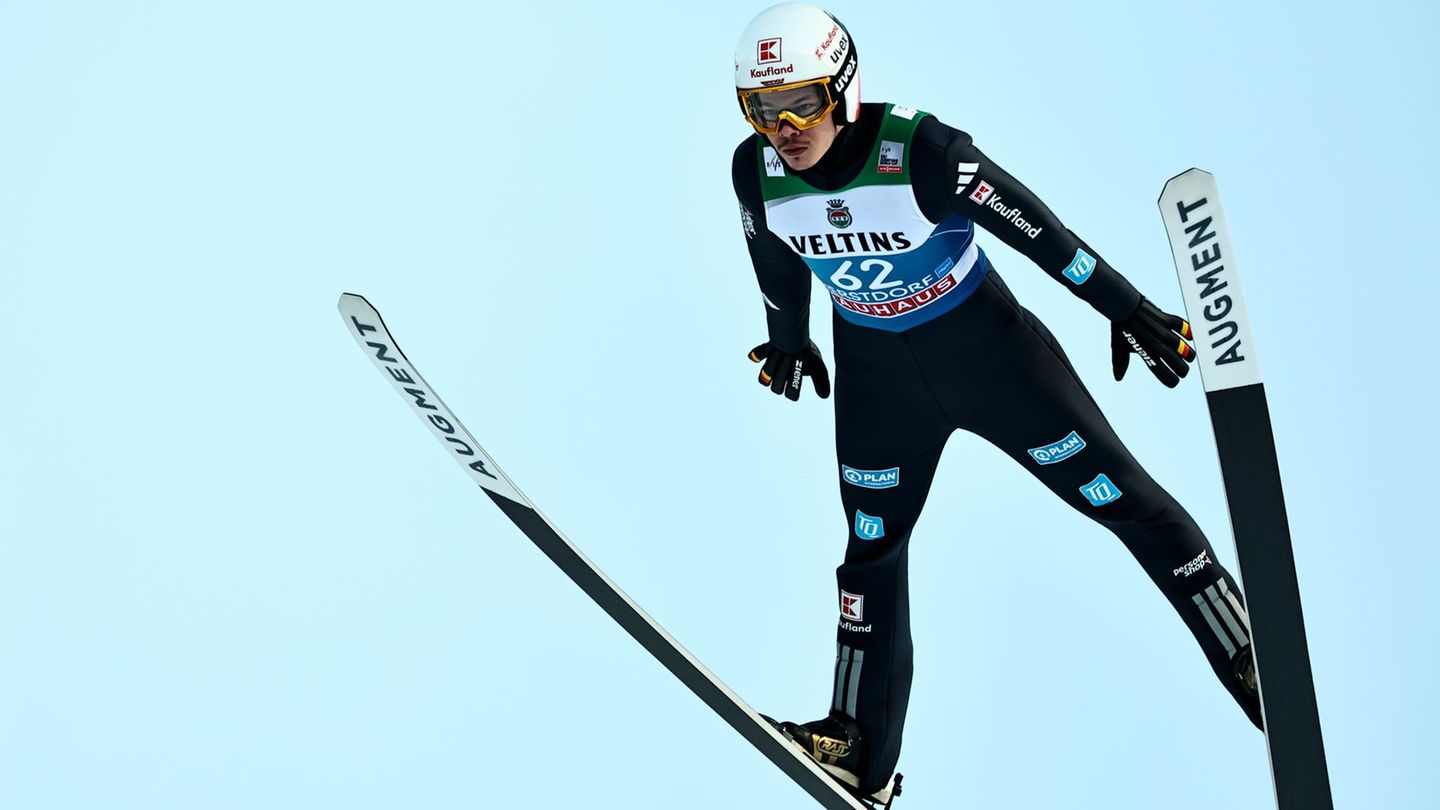 Philipp Raimund am Quali-Tag. Foto: Daniel Karmann/dpa