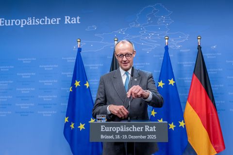 Stärkung des Zusammenhalts Europas: Das ist mit 54 Prozent mit Abstand das Thema, um das sich die Bundesregierung von Kanzler Fr