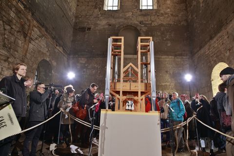 Bei den Klangwechseln an der Orgel in der Burchardi-Kirche ist der Andrang groß, 2026 steht der nächste Klangwechsel an. (Archiv