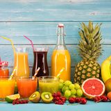 Zutaten für den Thai Fruit Cocktail