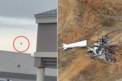 Helikopter Zusammensturz in New Jersey