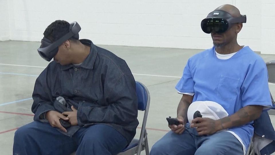 "Hat so viel Gewalt reduziert": VR-Brillen bieten US-Häftlingen neue Weltsicht