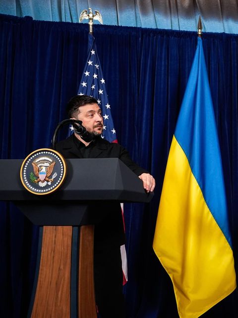 Diese Trump-Aussage übt Selenskyj in Haltung – und bringt ihm Bewunderung.