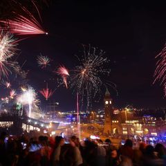 Silvester in Hamburg