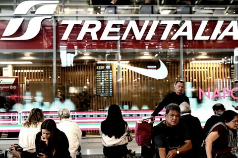 Logo von Trenitalia in Rom