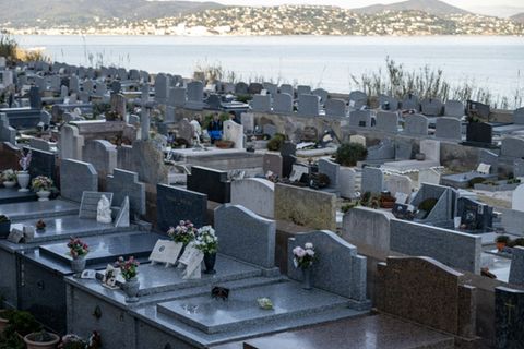Der Friedhof in Saint-Tropez, auf dem Bardot beerdigt werden soll
