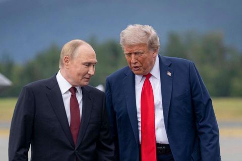 Wladimir Putin (l.) und Donald Trump