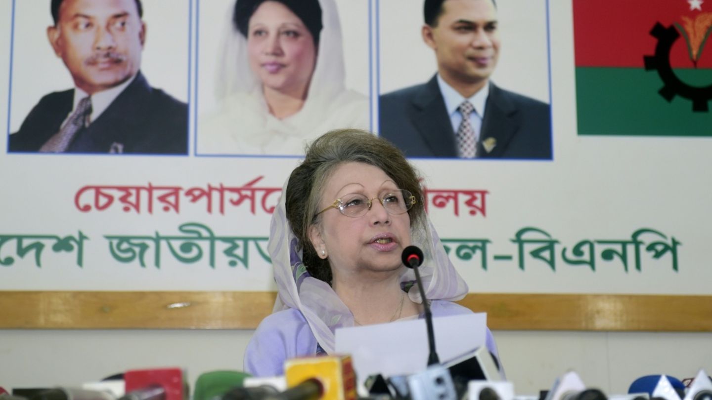 Khaleda Zia im Jahr 2015