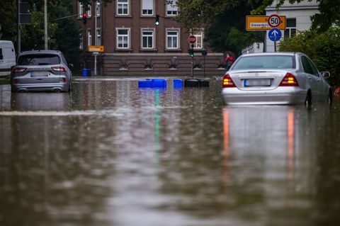 Im zu Ende gehenden Jahr gab es nach einer ersten Schätzung weniger Unwetterschäden in Deutschland. (Archivbild) Foto: Christoph