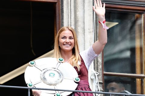 Glodis Perla Viggosdottir hat ihr Glück auch privat gefunden. (Archivbild) Foto: Daniel Löb/dpa