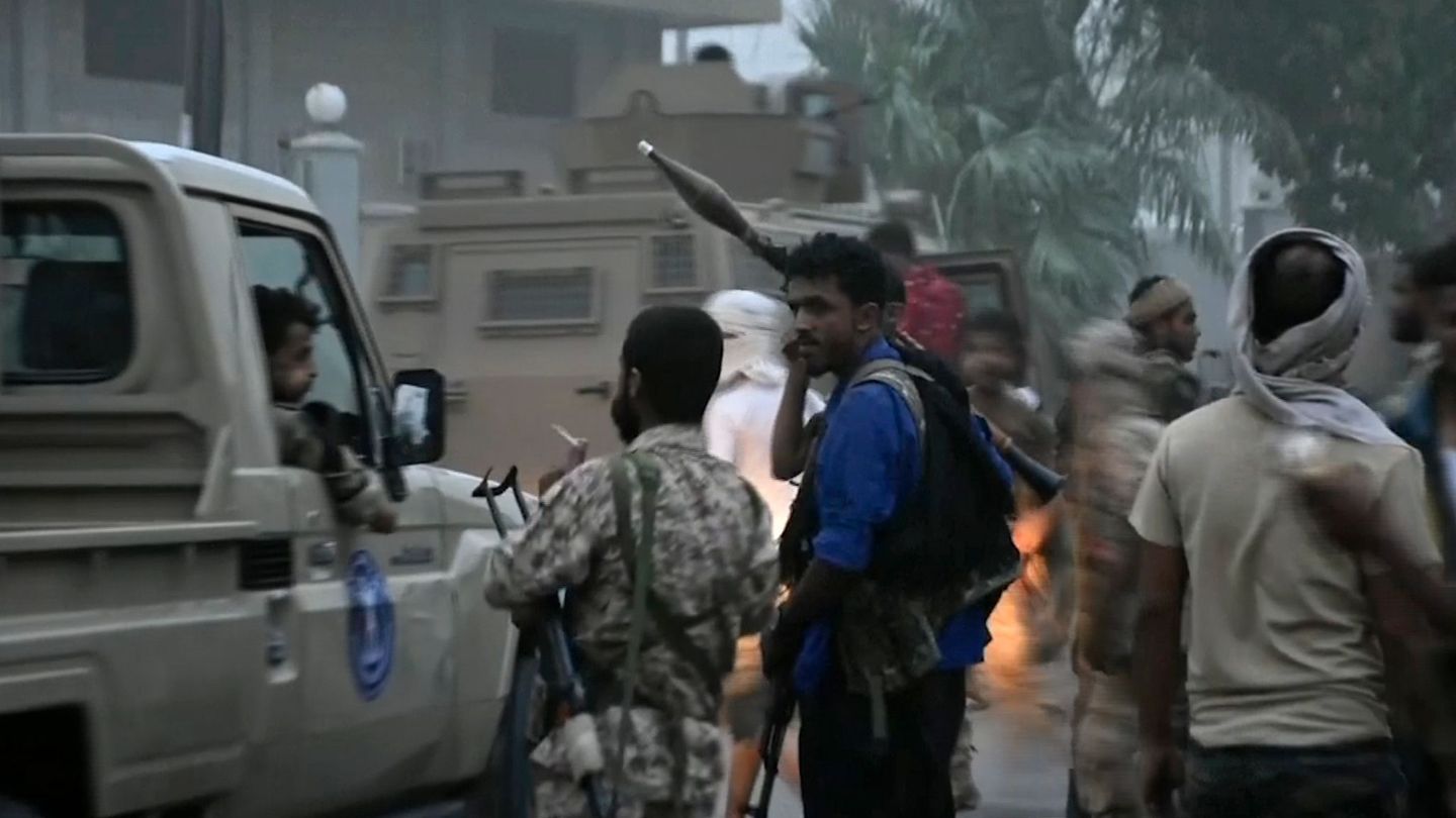 Die Separatisten des südlichen Übergangsrats (STC) werden von den Emiraten unterstützt. (Archivbild) Foto: Uncredited/AP/dpa