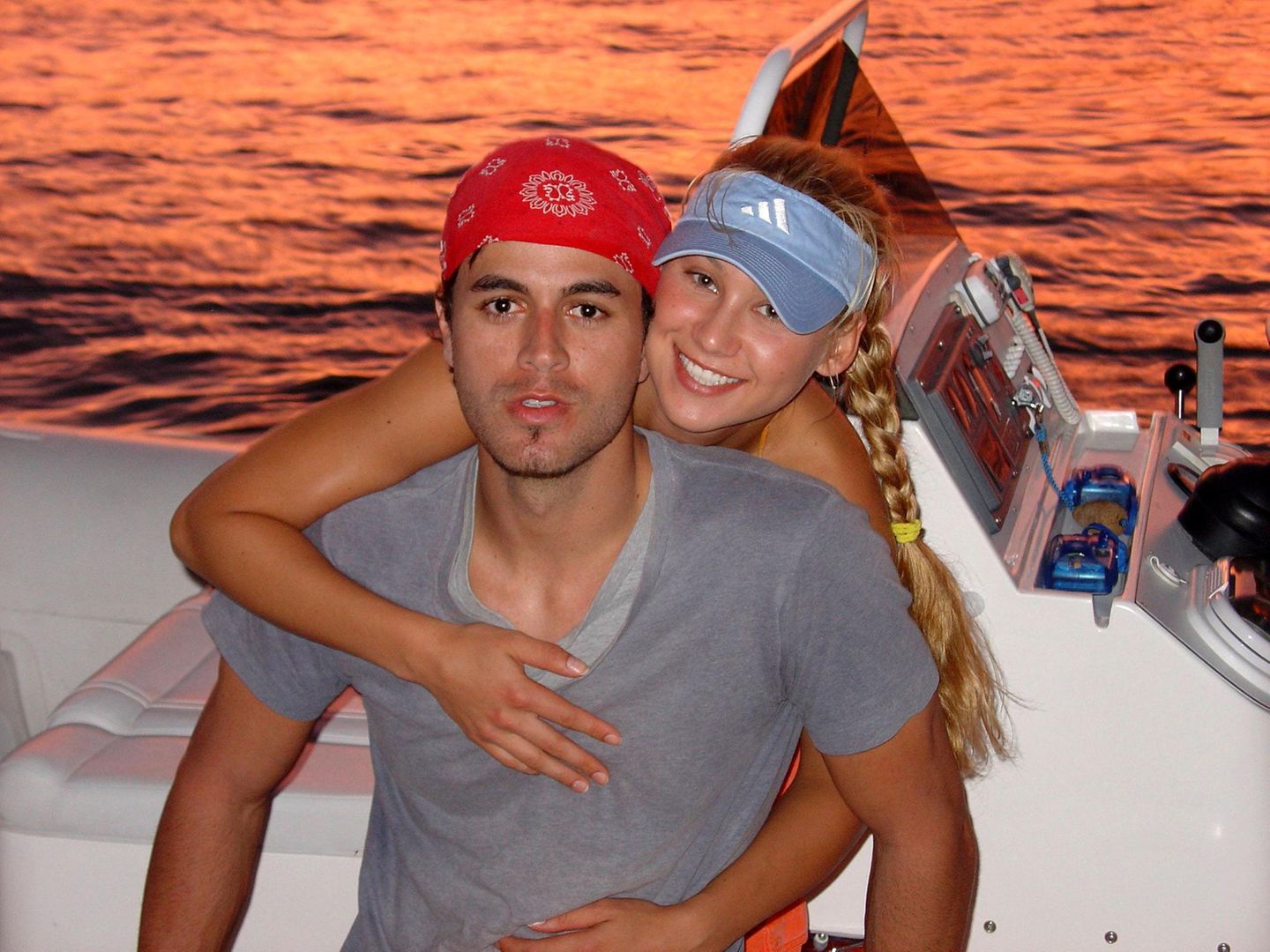 Enrique Iglesias und Anna Kournikova