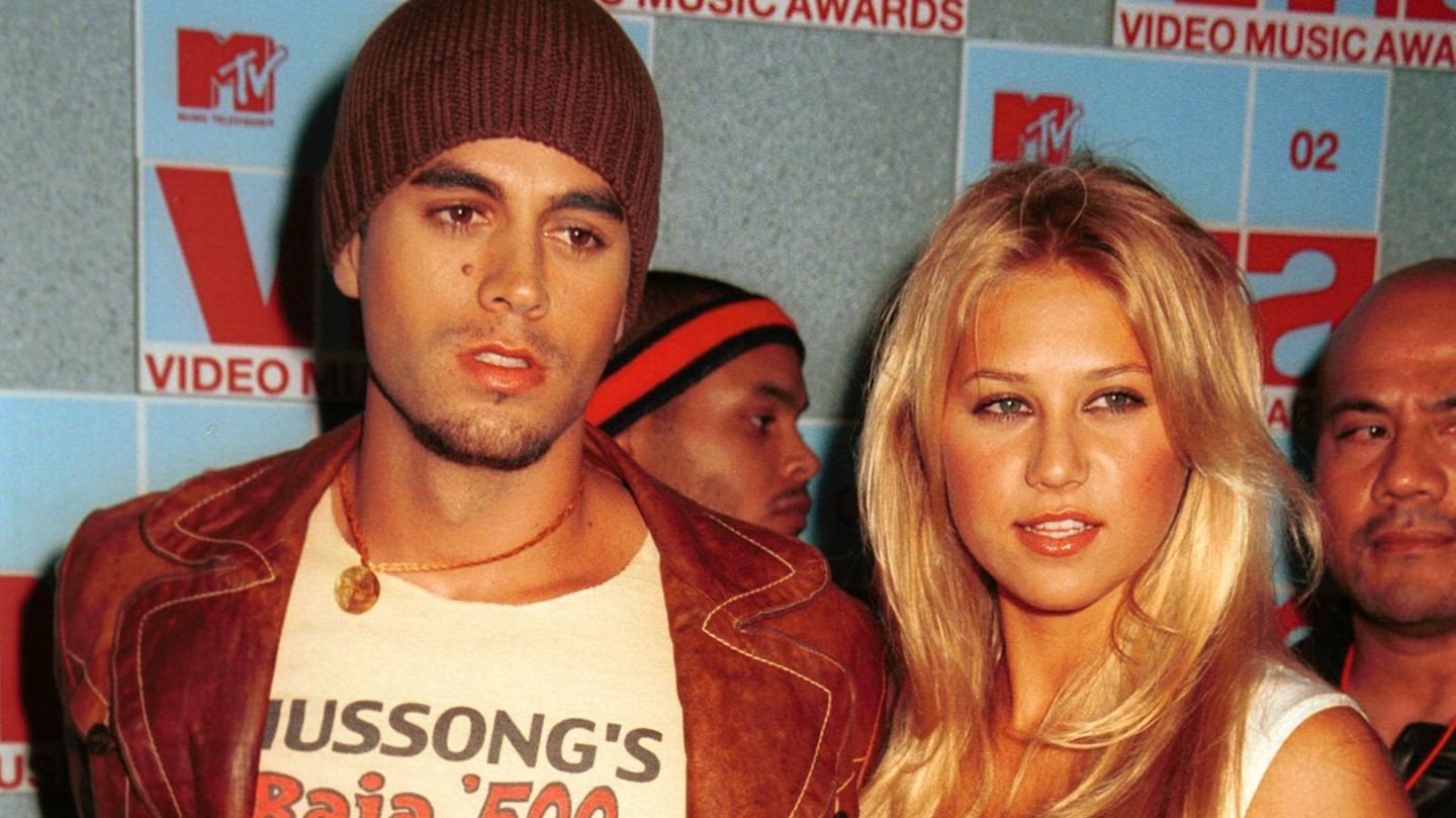 Enrique Iglesias und Anna Kournikova