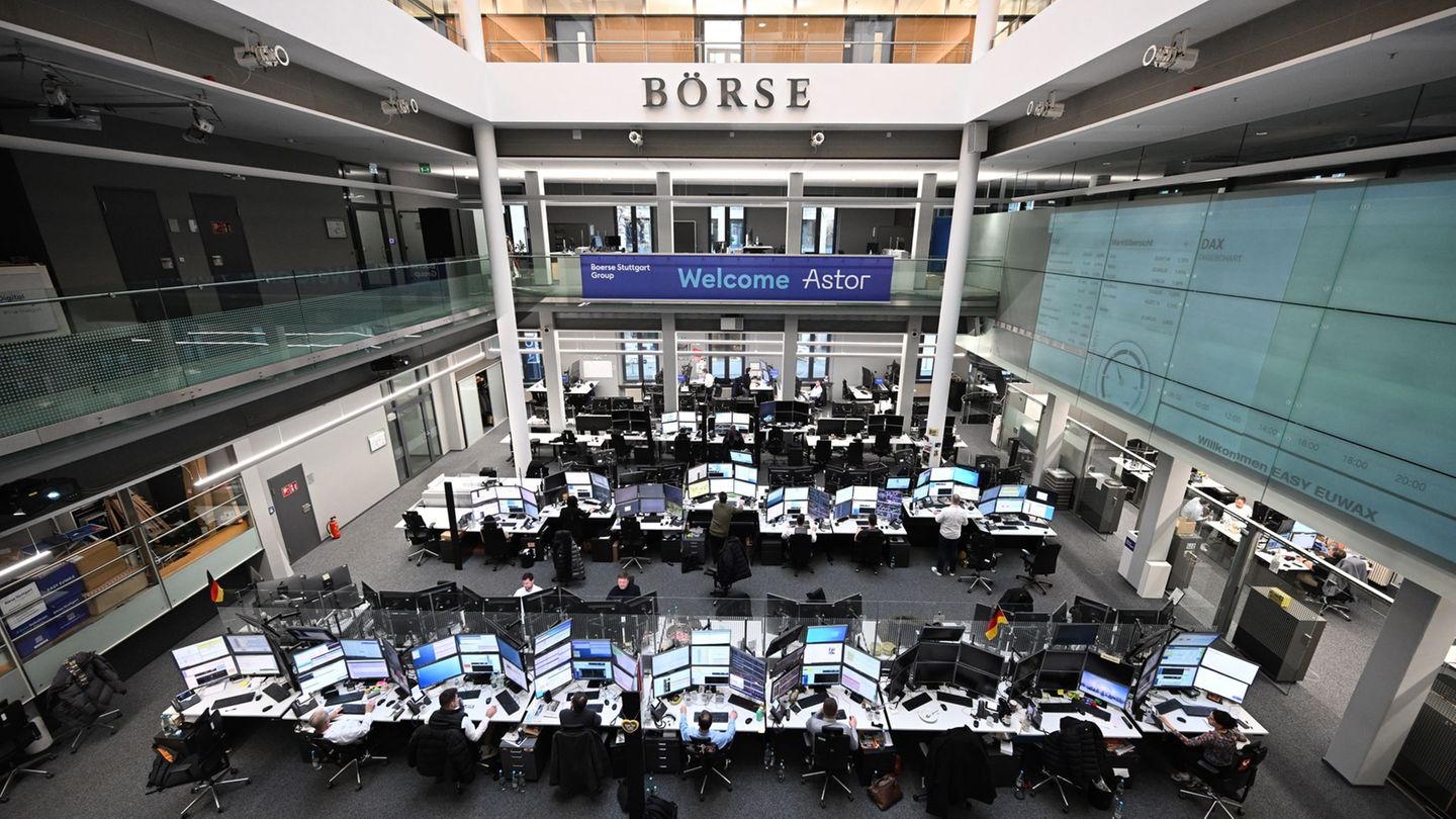 Die Börse Stuttgart steigert 2025 den Handelsumsatz deutlich. (Foto-Archiv) Foto: Bernd Weißbrod/dpa