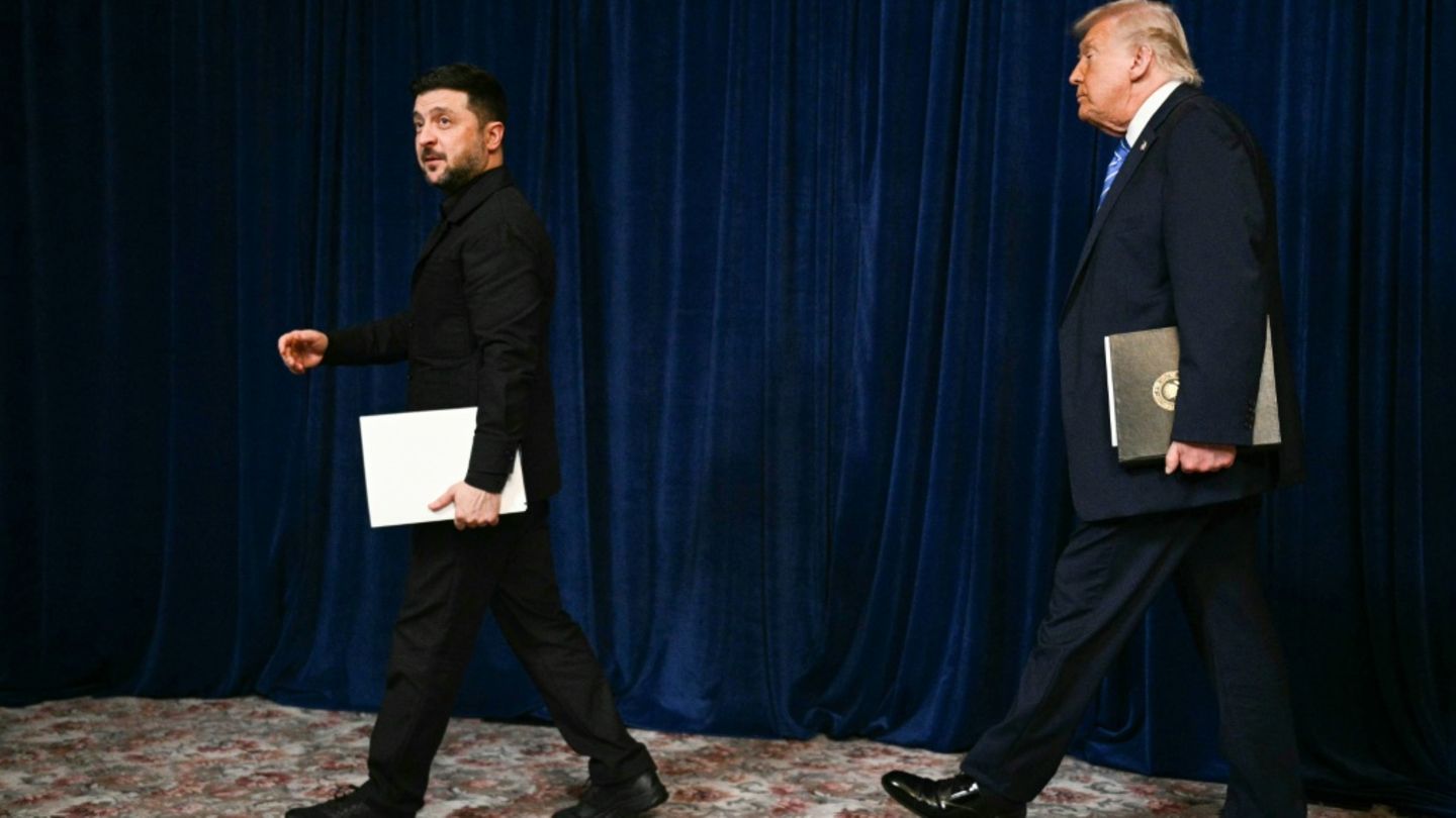 Selenskyj und Trump am Sonntag in Mar-a-Lago