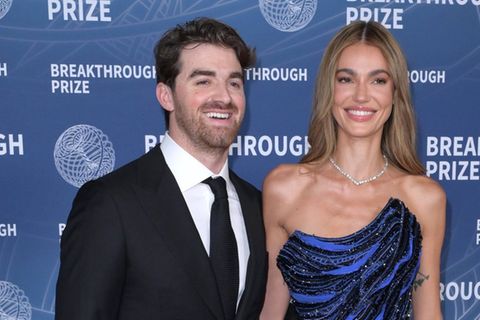 Drew Taggart und Marianne Fonseca bei den Breakthrough Prize Awards 2025.