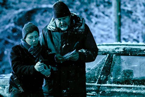 Wann soll's im "Tatort" schneien, wenn nicht im Januar? Passend zur Jahreszeit schenkt der "Tatort: Das jüngste Geißlein" mit Tobler (Eva Löbau) und Berg (Hans-Jochen Wagner) eine Schneedecke. Dunkel ist der Film dennoch – sowohl in den Bildern wie auch mit seiner "märchenhaften" Geschichte.