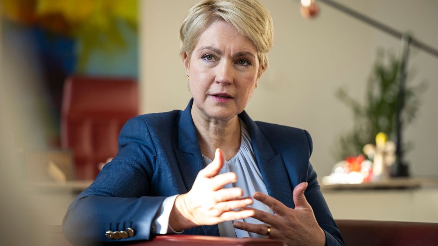Vor dem Wahljahr in MV: Schwesig contra AfD - "Ich stehe für Zusammenhalt"