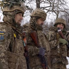Ukraine: Soldaten in der Region Charkiw