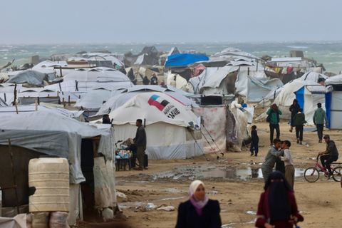 Flüchtlingslager im Gazastreifen