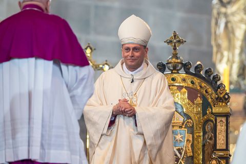 Der Bamberger Erzbischof Gössl blickt auf das Heilige Jahr 2025 zurück. (Archivbild) Foto: Daniel Vogl/dpa
