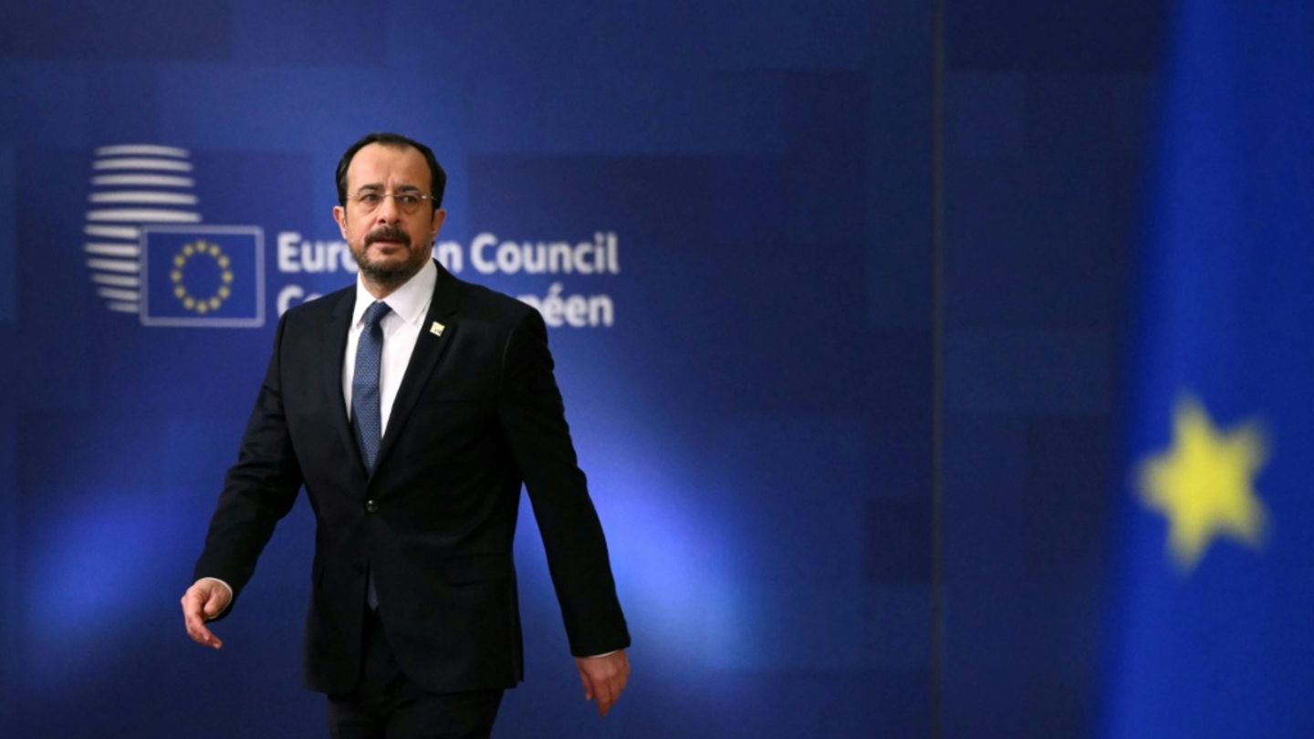 Zyperns Präsident Christodoulidis in Brüssel