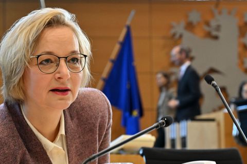 Die Thüringer BSW-Vorsitzende und Finanzministerin Katja Wolf plädiert dafür, 2026 in ihrer Partei verstärkt über Inhalte zu red