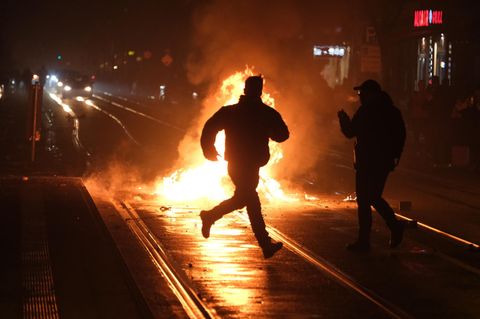 Nicht überall verlief die Silvesternacht friedlich