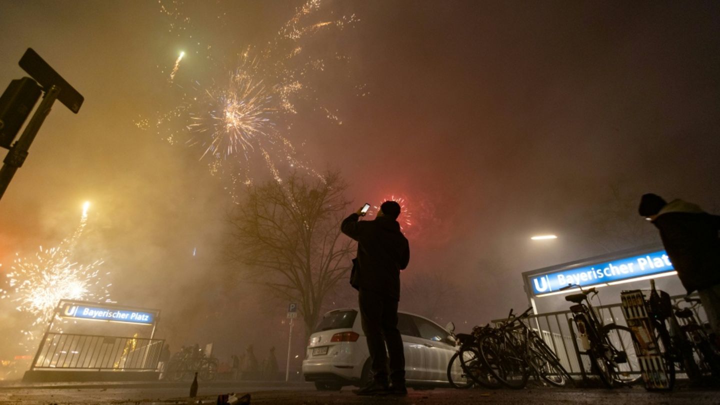 Feuerwerk in Berlin
