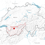 Der Ort auf etwa 1500 Metern Höhe hat ein großes Skigebiet