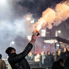 Überall im Land wurden Sprengkörper gezündet. Foto: Silas Stein/dpa