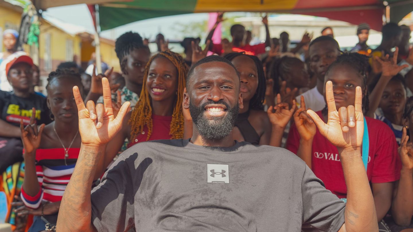 Fußball: Antonio Rüdigers Weihnachtsreise nach Sierra Leone