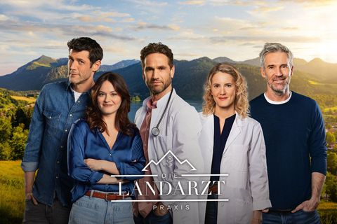 Sie prägen fortan den Vorabend bei SAT.1, von links: Michael Raphael Klein, Diane Willems, Oliver Franck, Juliane Fisch und Ben Braun.