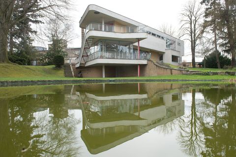 Das 1933 errichtete Haus Schminke zählt zu den weltweit wichtigsten Wohnhäusern der klassischen Moderne. (Archivbild) Foto: Seba