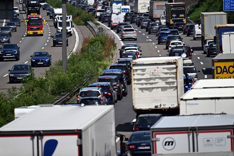 Baustellen werden auch 2026 für viele Staus auf den Autobahnen in Nordrhein-Westfalen sorgen. (Symbolbild) Foto: Federico Gambar