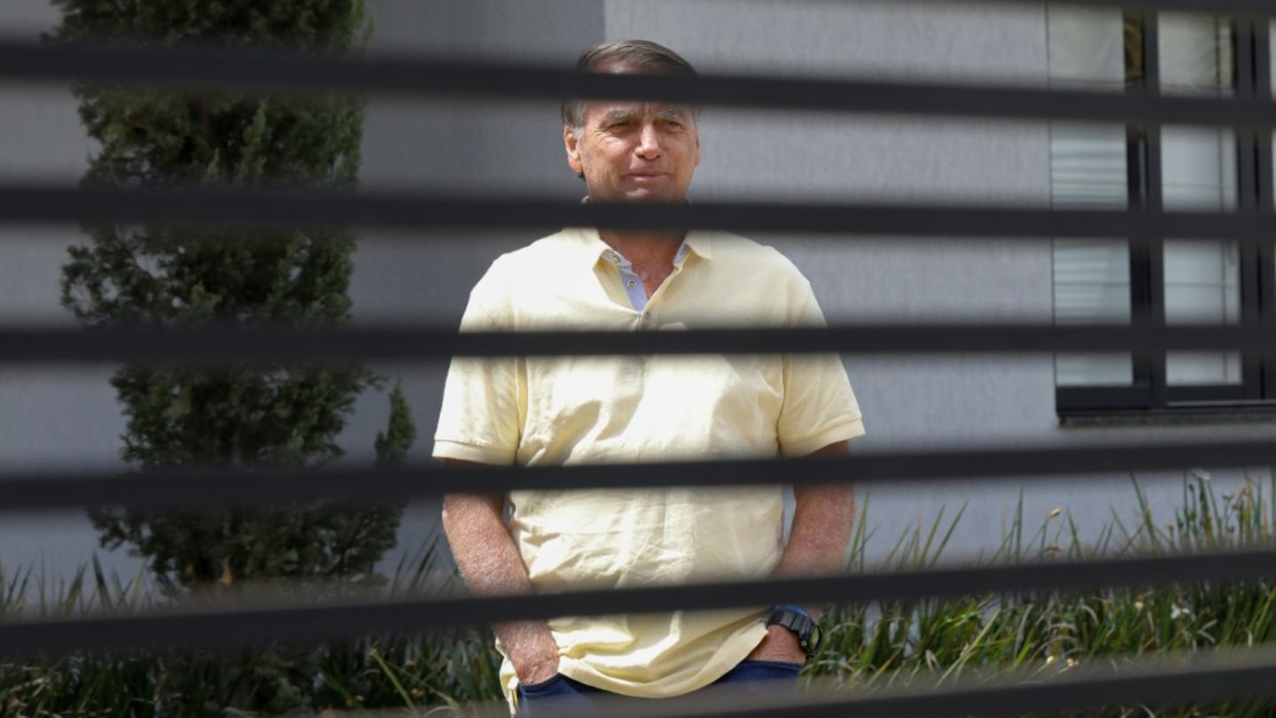 Bolsonaro in seiner Residenz in Brasília, September