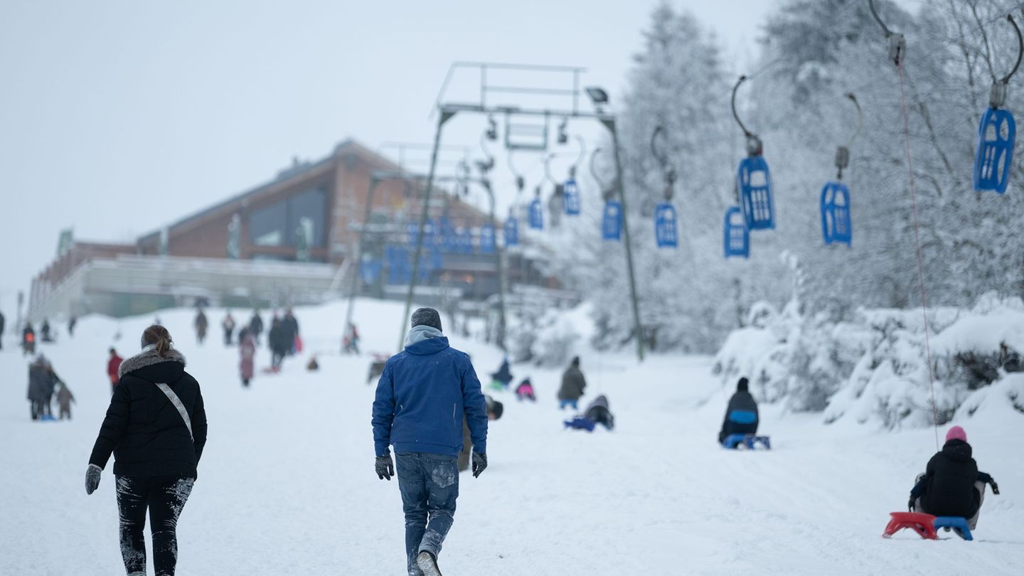 Genügend Schnee: Erste Ski- und Rodellifte im Harz laufen