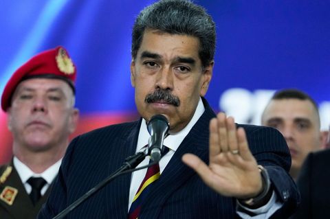 "Wo immer sie wollen und wann immer sie wollen", verspricht Venezuelas Präsident Nicolás Maduro den USA