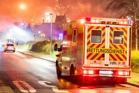Zehn Rettungswagen waren am Timmendorfer Strand im Einsatz