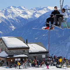 Crans Montana Skilift