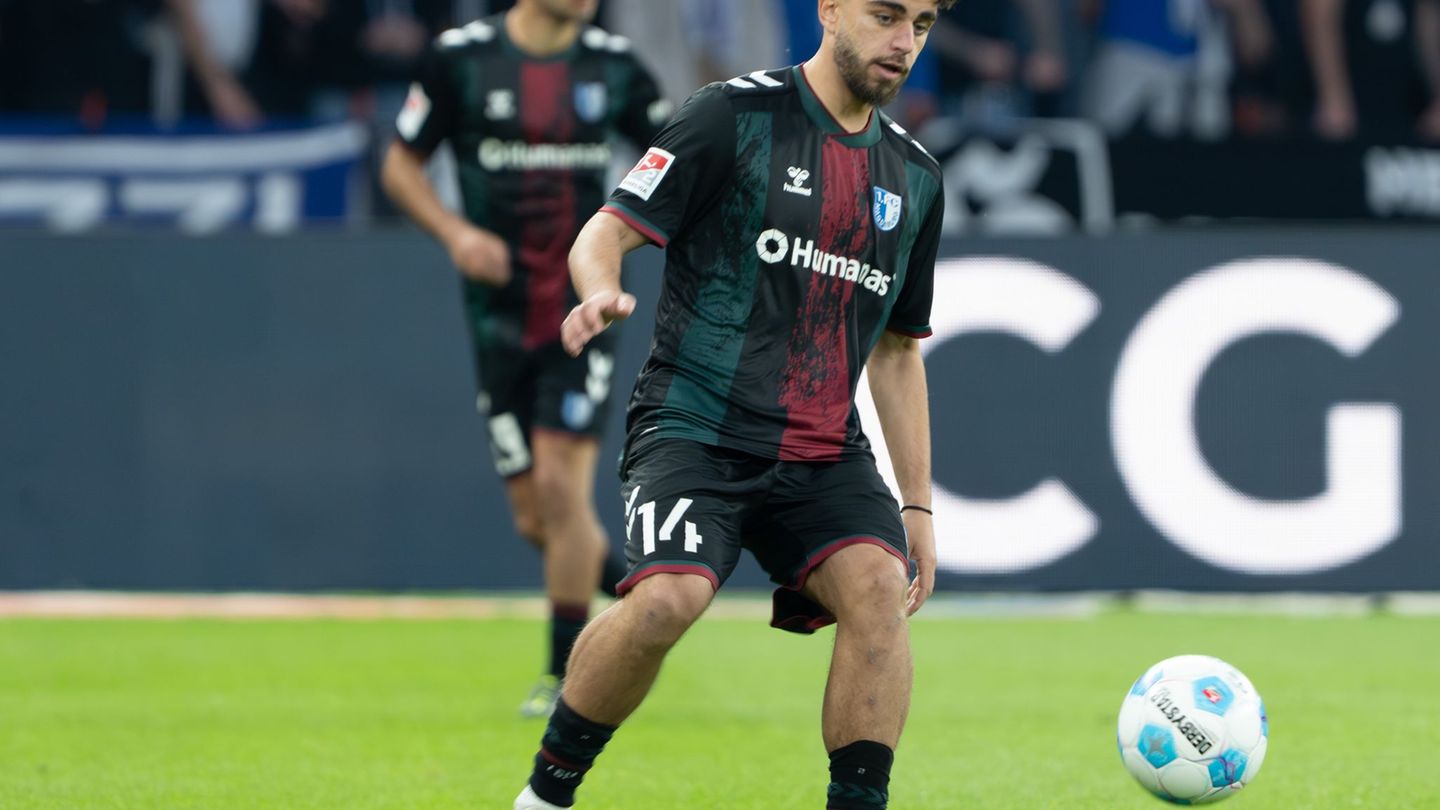 Trägt künftig das Ulmer Trikot: Abu-Bekir Ömer El-Zein Foto: Soeren Stache/dpa