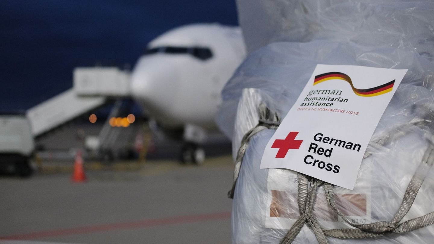 Humanitäre Hilfe: 58 Tonnen Hilfsgüter für Gaza starten aus Leipzig