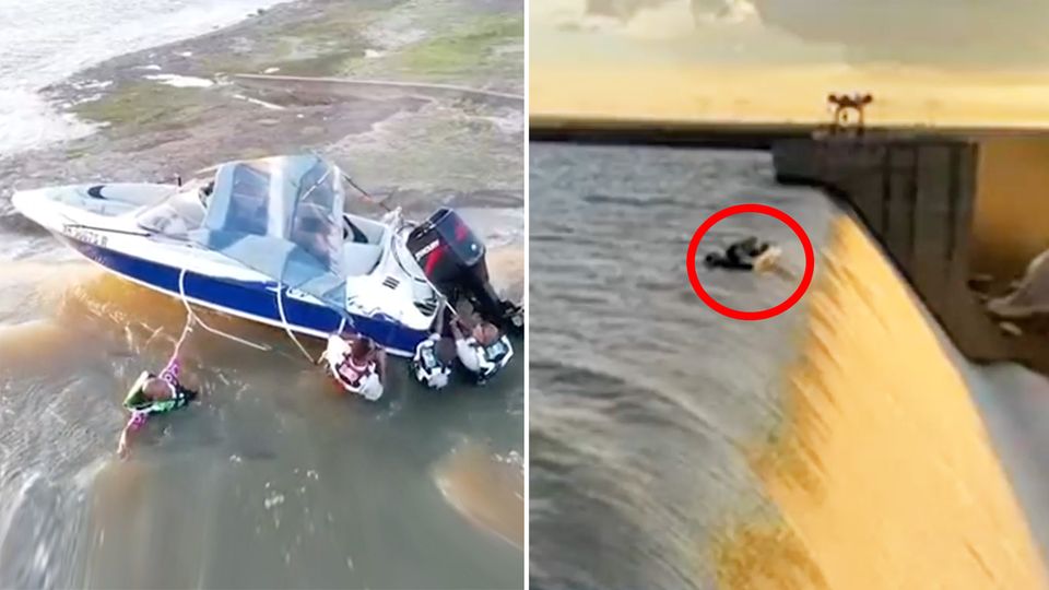 Männer ringen vor 40m tiefem Abgrund um ihr Leben